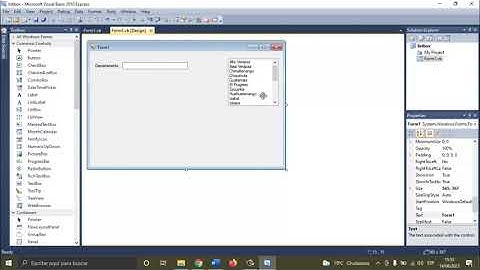 como insertar un listbox en VB
