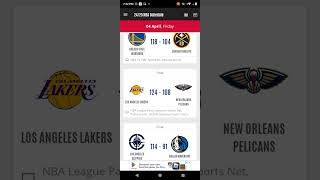 2024-25 NBA schedule NBA World Championship Finals series: Los Angeles Lakers vs New Orleans P.
