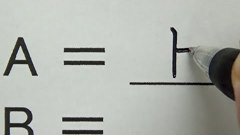 How to write the Korean alphabet from A to Z | Handwriting | Calligraphy