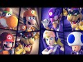 Mario Strikers Battle League Luigi Yoshi Mario Bowser Vs Waluigi Bowser Toad Peach Mario Strikers Battle League Luigi Yoshi Mario Bowser Vs Waluigi Bowser Toad Peach