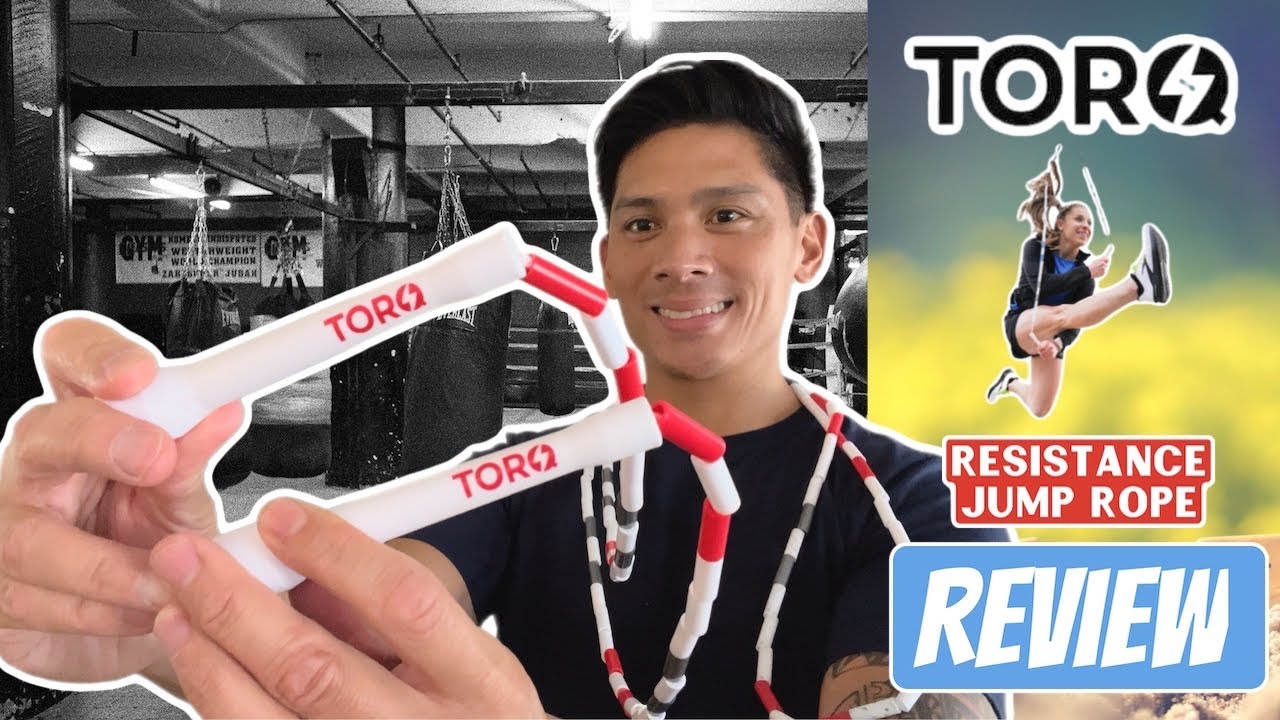 Torq Rope TORQ Jump Rope Company Resistance Jump Rope REVIEW- BEADED JUMP ROPE ...