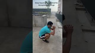 Deep Squat with Toe Hold
