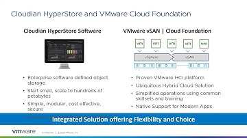 Cloudian HyperStore and VMware Cloud Foundation with Tanzu