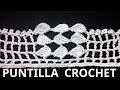 PUNTILLA n° 46 en tejido #crochet o ganchillo tutorial paso a paso. Moda a Crochet