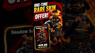 RARE SHADOW SAMURAI SKIN IS BACK?! 🔥 Limited Time Offer #clashofclans #coc #kingskin