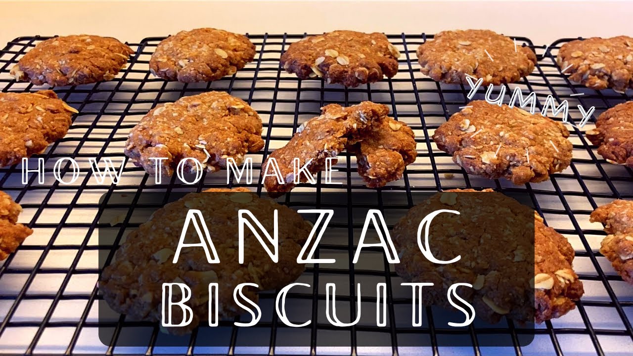 How to make Anzac Biscuits / アンザックビスケット。 - YouTube