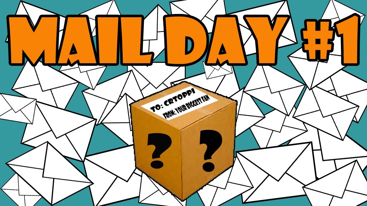 YOU'VE GOT MAIL!!!!! Mail Day #1 - YouTube