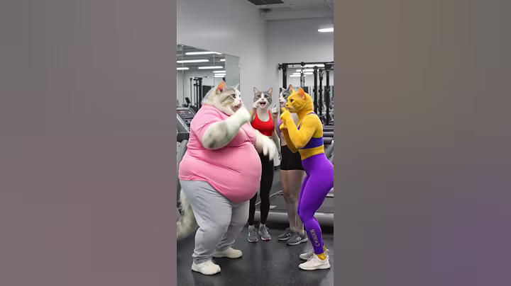 اتنمروا علي القطة مياوعلشان تخينة😭 مش هتتوقع رد فعلها 😱#ai #cat #funny #shorts