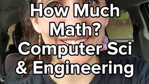 How much #math do you really need to know for #computerscience CompSci is by far more math than eng