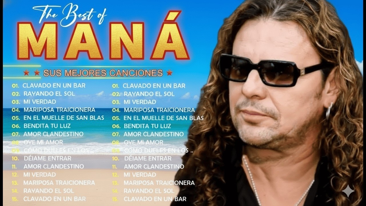 🎶 MANÁ – Sus 20 Grandes Éxitos Románticos Más Escuchados | Mix Inolvidable