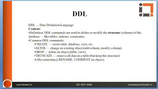 EPISODE 4 - SQL - DDL & DML Commands