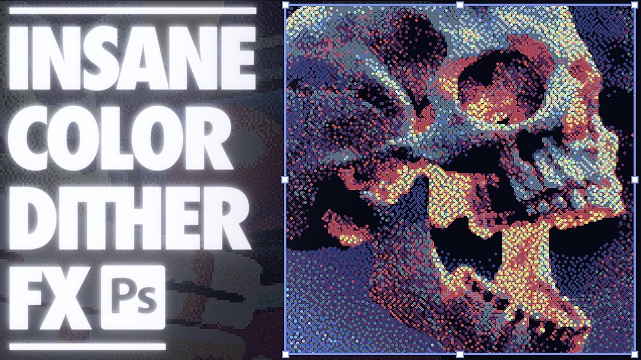 Dither Effects in Photoshop Just Got WAY Better