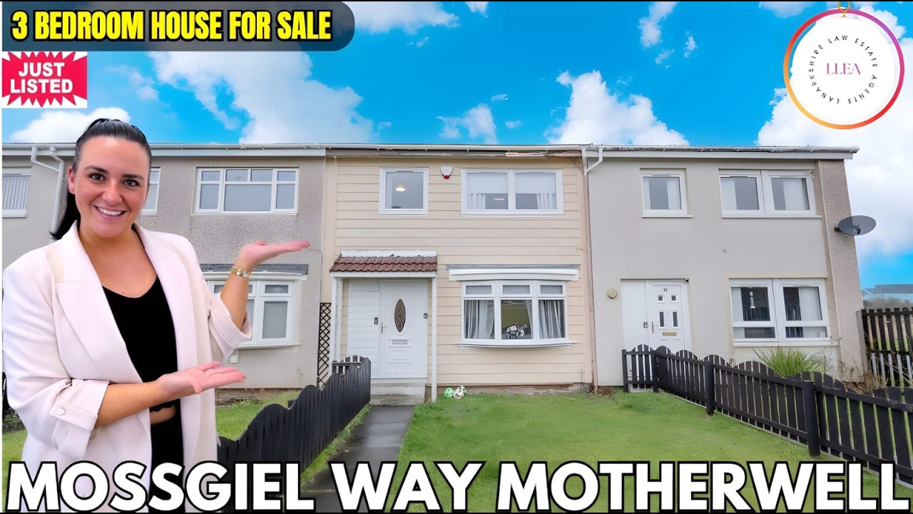 3 Bedroom Terraced House for Sale in Motherwell | Mossgiel Way Property Tour