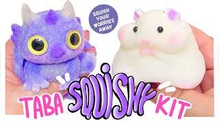 Diy- Lets Resin Taba Squishies Kit- Dragon And Hamster