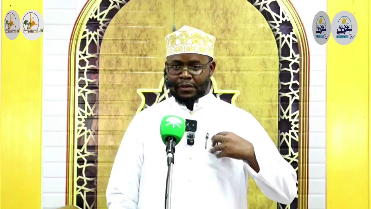 KHUTBA~IMEMALIZIKA NUSU YA KWANZA YA RAMADHAN~SHEIKH HASSAN MOHAMMADYN~MASJID MTENDENI ARUSHA TZN