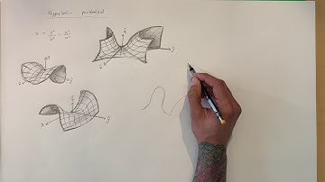 How-to DRAW HYPERBOLIC PARABOLOID (part 2)
