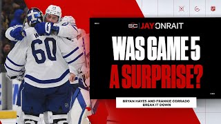 How shocked are you the Maple Leafs won Game 5? screenshot 5