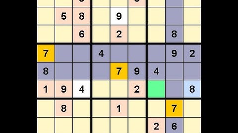 How to Solve Washington Times Sudoku Difficult August 21, 2021