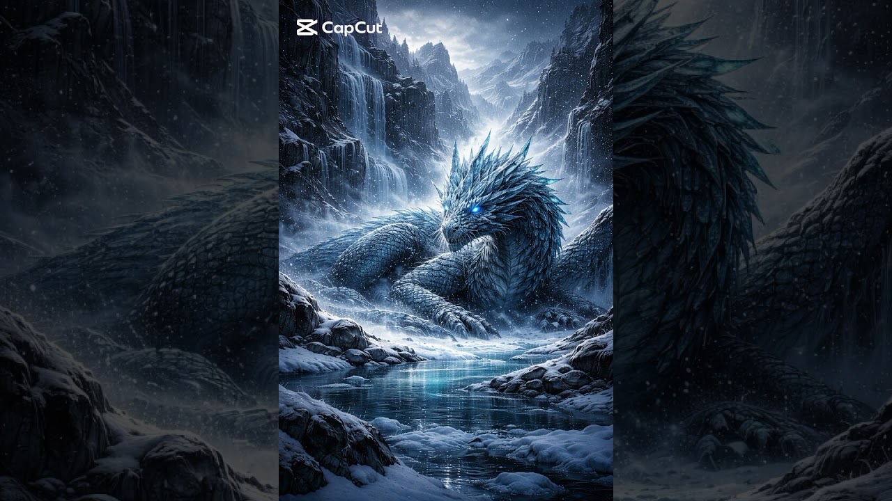 Guardian of the Ice Realm 🐉🧊