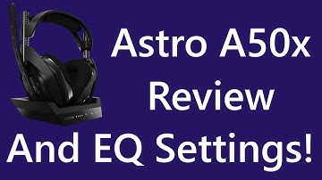 Astro A50x Headset Honest In-Depth Review and Custom EQ Settings!