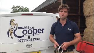 Mike Cooper talks about his role as Farrier to Dr Richard Newland
