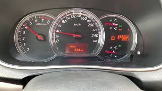 Разгон 0-210 км/ч Nissan Teana 2,5L FWD 2009 (acceleration)