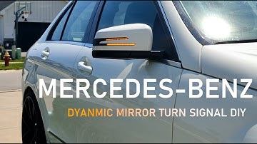 Mercedes-Benz LED DYNAMIC TURN SIGNAL DIY Install (Sequential LED W204 W212 W176)