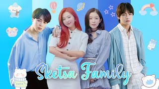 SKETSA FAMILY EP 16 : #VRENE & SEULMIN FAMILY 🐯🐰 🐥🐻