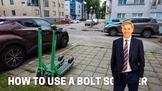 How to use 🛴 #Bolt scooter. Why it is dangerous and still not a viable commuting option ? #tallinn screenshot 5