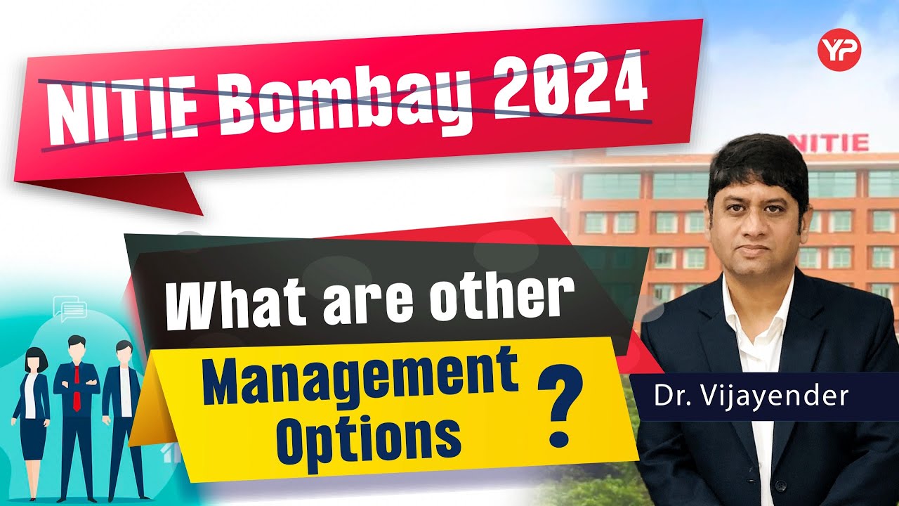 Management Courses in IIT's post NITIE Bombay | Post GATE Counseling 2024