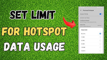How To Set Limit For Hotspot Data Usage On Android