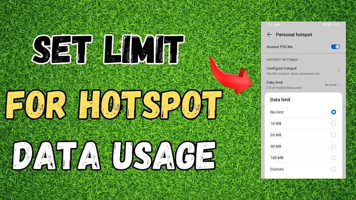 How To Set Limit For Hotspot Data Usage On Android