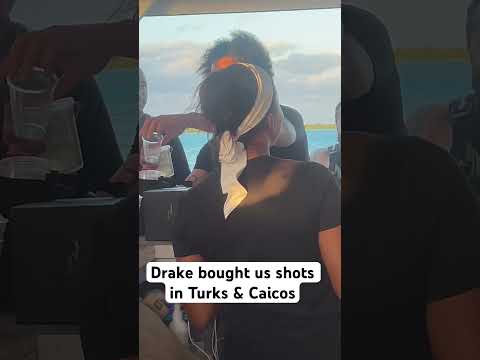 #Drake bought us shots in #TurksandCaicos