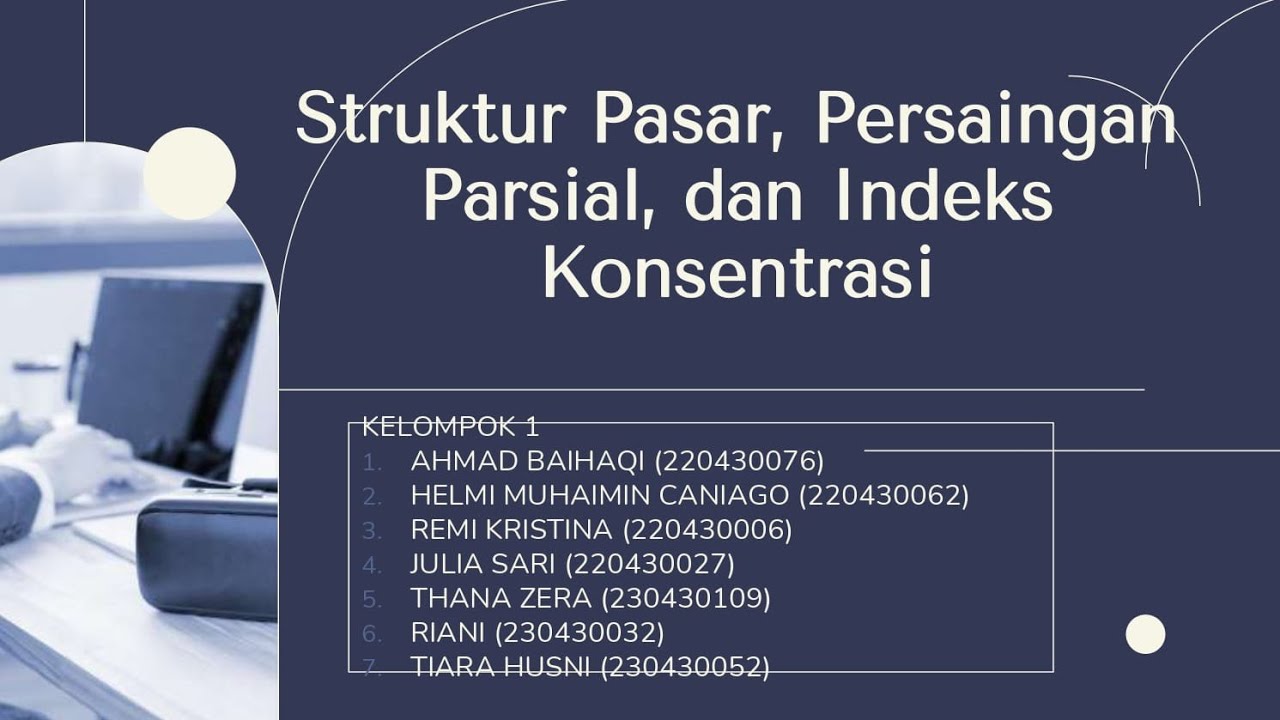 Mengupas Tuntas Struktur Pasar, Persaingan Parsial, dan Indeks Konsentrasi 📈