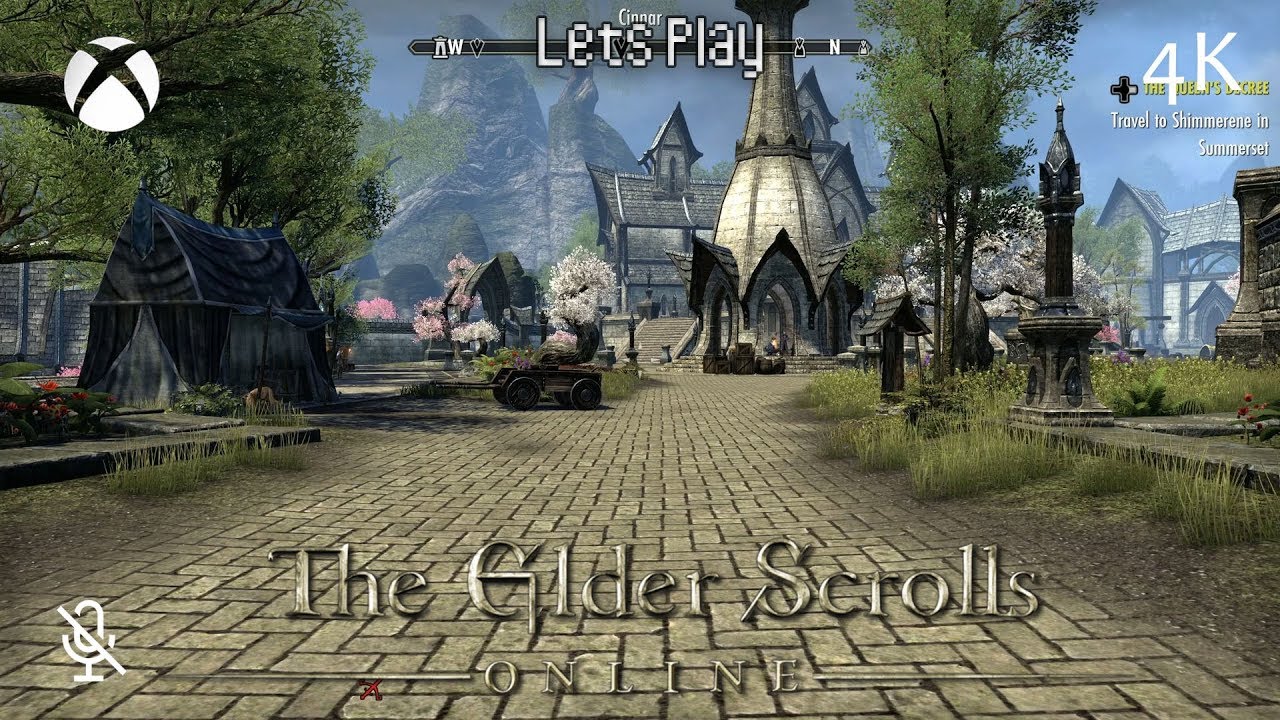 Of Knives And Long Shadows: Let's Play ESO: Summerset (4k | Xbox One X)