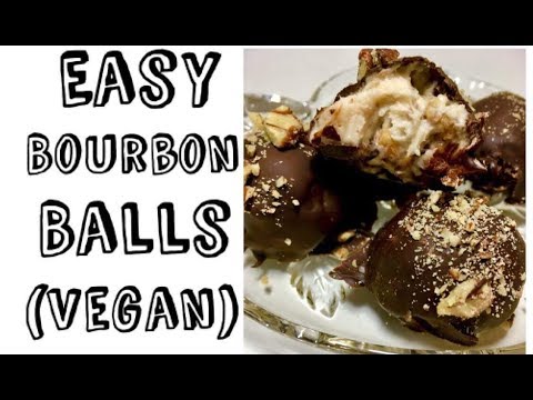 Vegan Bourbon Balls | Bourbon Balls Recipe | Bourbon Balls Kentucky