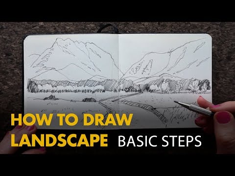 How to Draw a Landscape