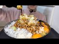 シラス納豆卵かけご飯！낫토 계란 밥！Rice with natto egg！【ASMR 咀嚼音】