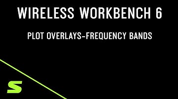 Shure Wireless Workbench 6: Plot Overlays - Frequency Bands