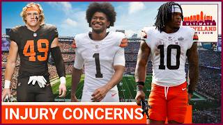 Information 2 more key players have been added to the Browns injury report ahead of the game vs. Baltimore Update