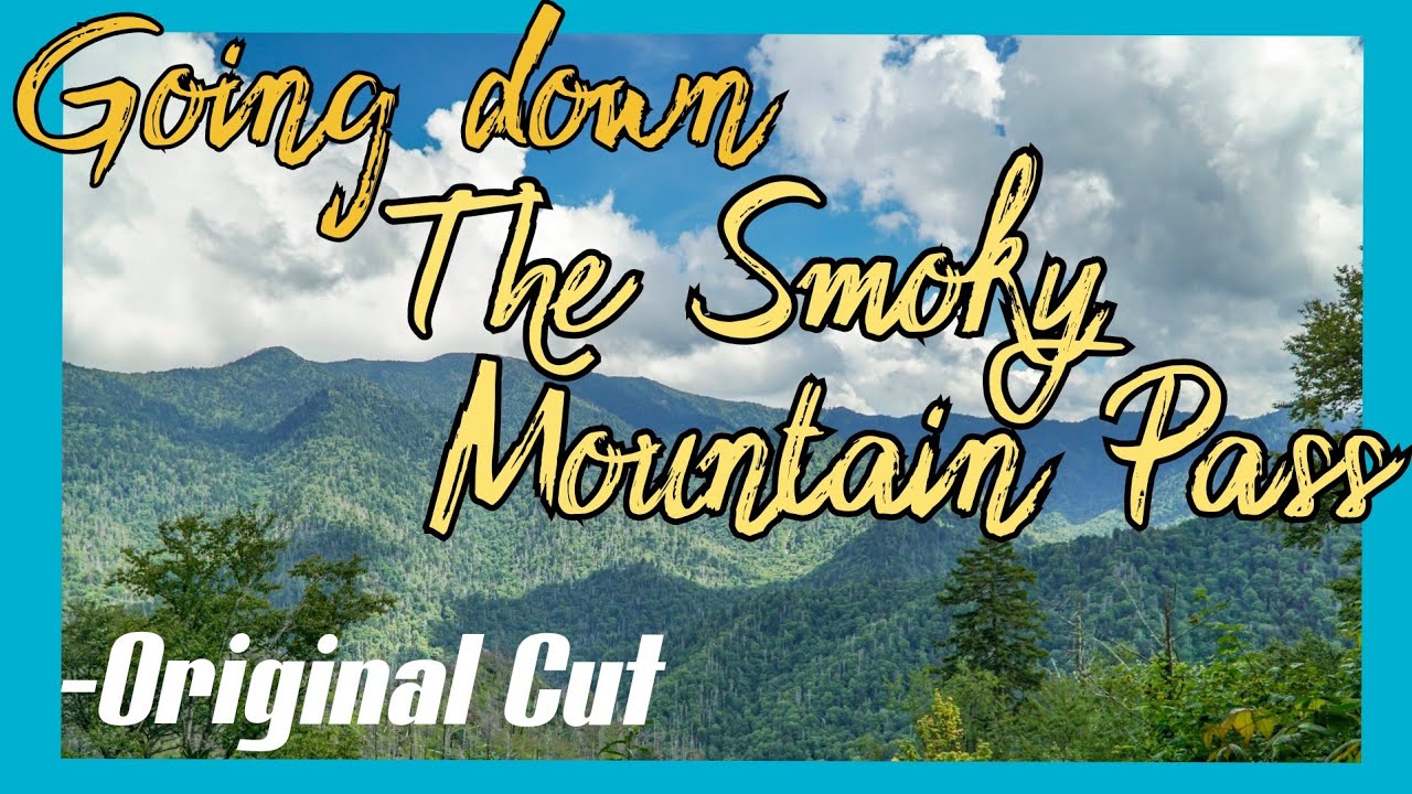 Going Down The Great Smoky Mountain Pass - Long and Winding Road - Interstate 40 North Carolina