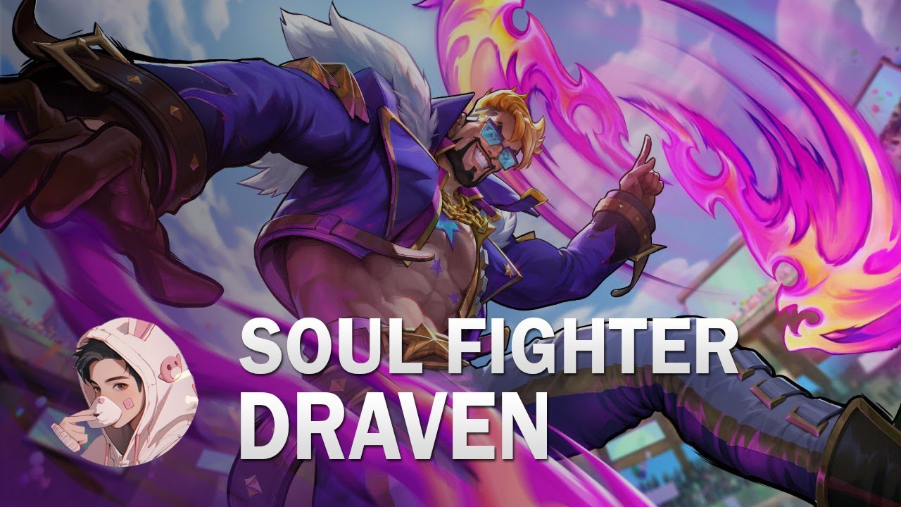 Soul Fighter Draven Skin Preview - League of Legends: Wild Rift - YouTube