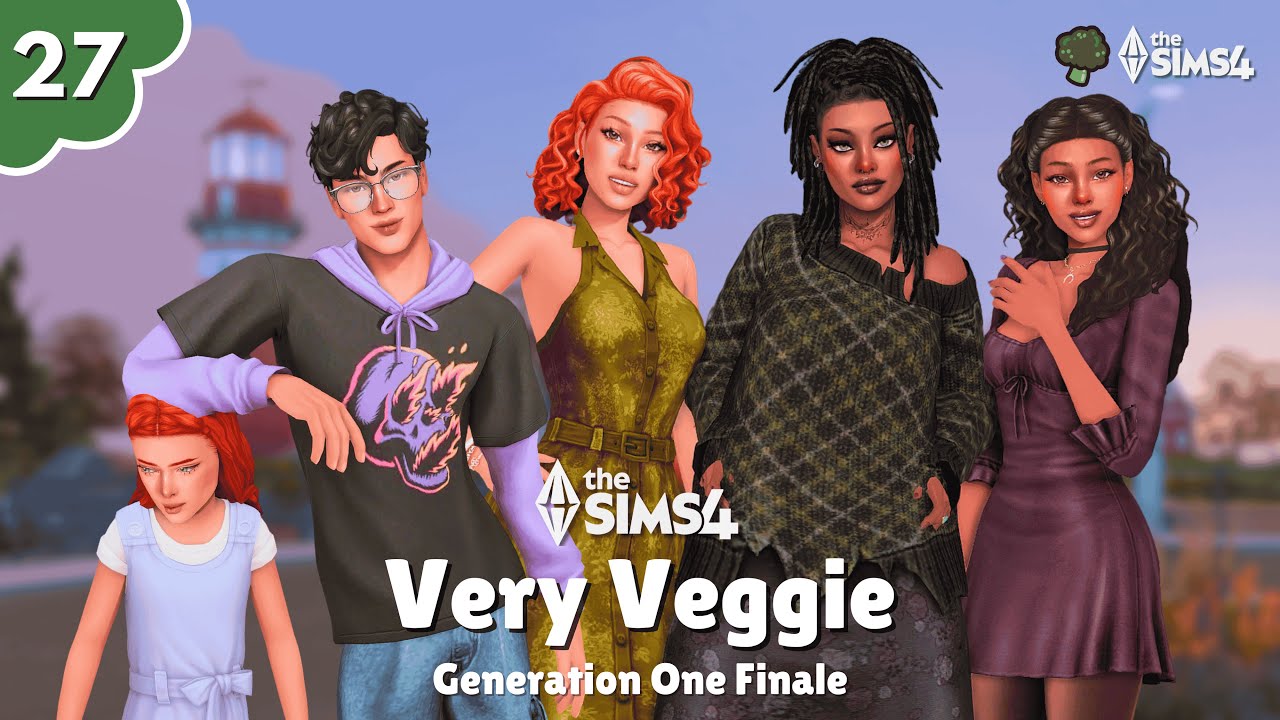 GENERATION ONE COMPLETE!!! ✅ BROCCOLI GEN FINALE! 🥦 | The Sims 4 Very Veggie Legacy | Episode 27