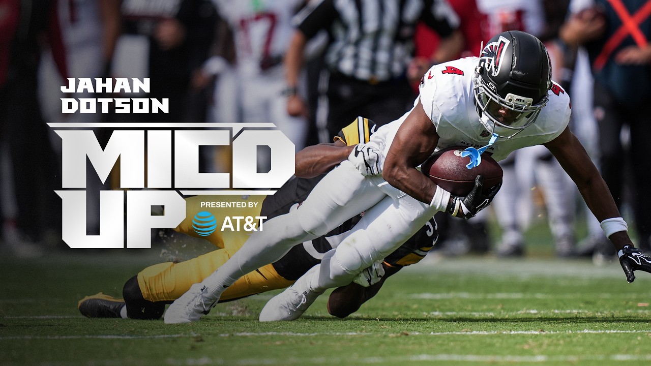 Thumbnail for Jahan Dotson is Mic'd Up for Week 1 of the NFL Season | Atlanta Falcons