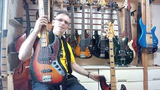 JV BASS GUITARS Early-Mid 70s vs late 70s Greco JB500. #bass