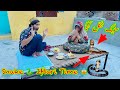 Snake prank abbu jan came to rescue ammi jansab dar gaya iftar time snake nikal aya 