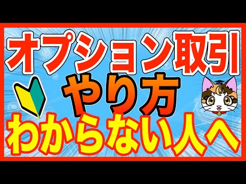 日経平均225先物オプション取引のやり方がわからない人へ