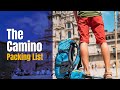 My Camino Packing List with Download