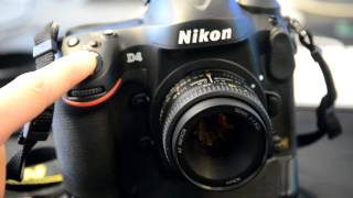 Nikon D4 shutter recorded with D800
