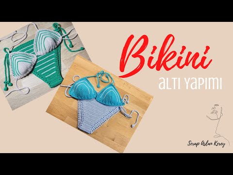 Örgü Bikini altı yapımı / Crochet Bikini Bottom